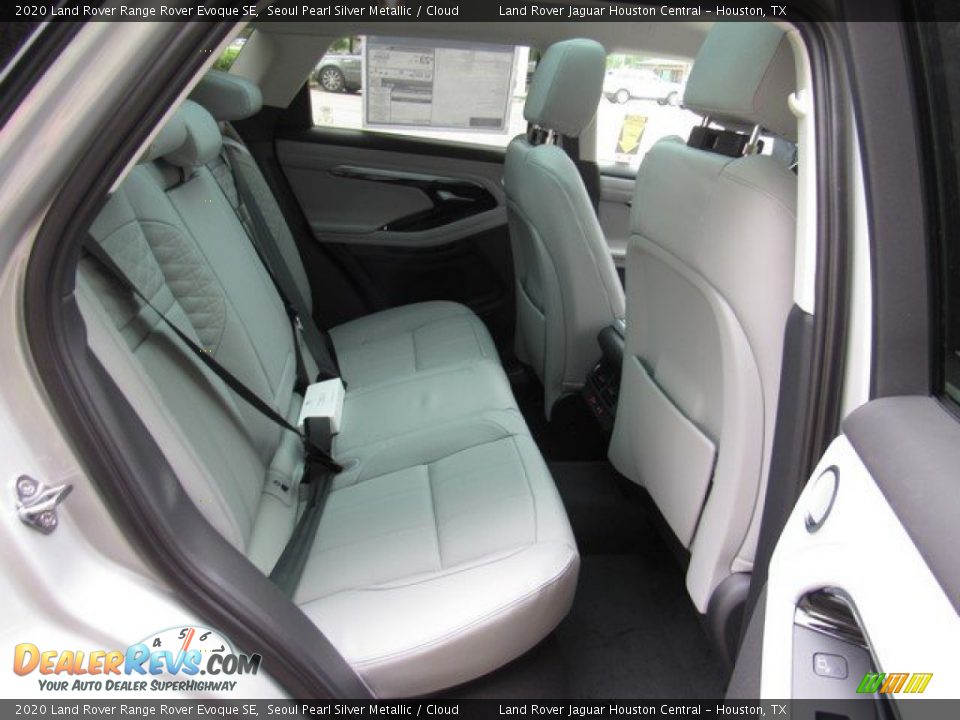 Rear Seat of 2020 Land Rover Range Rover Evoque SE Photo #19