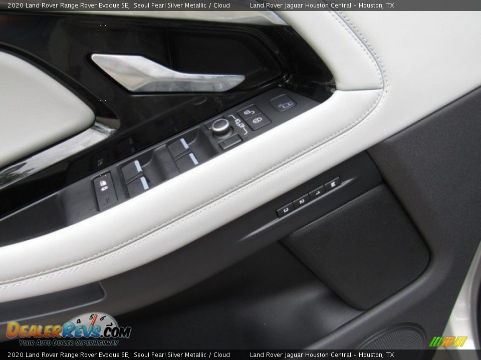 2020 Land Rover Range Rover Evoque SE Seoul Pearl Silver Metallic / Cloud Photo #24