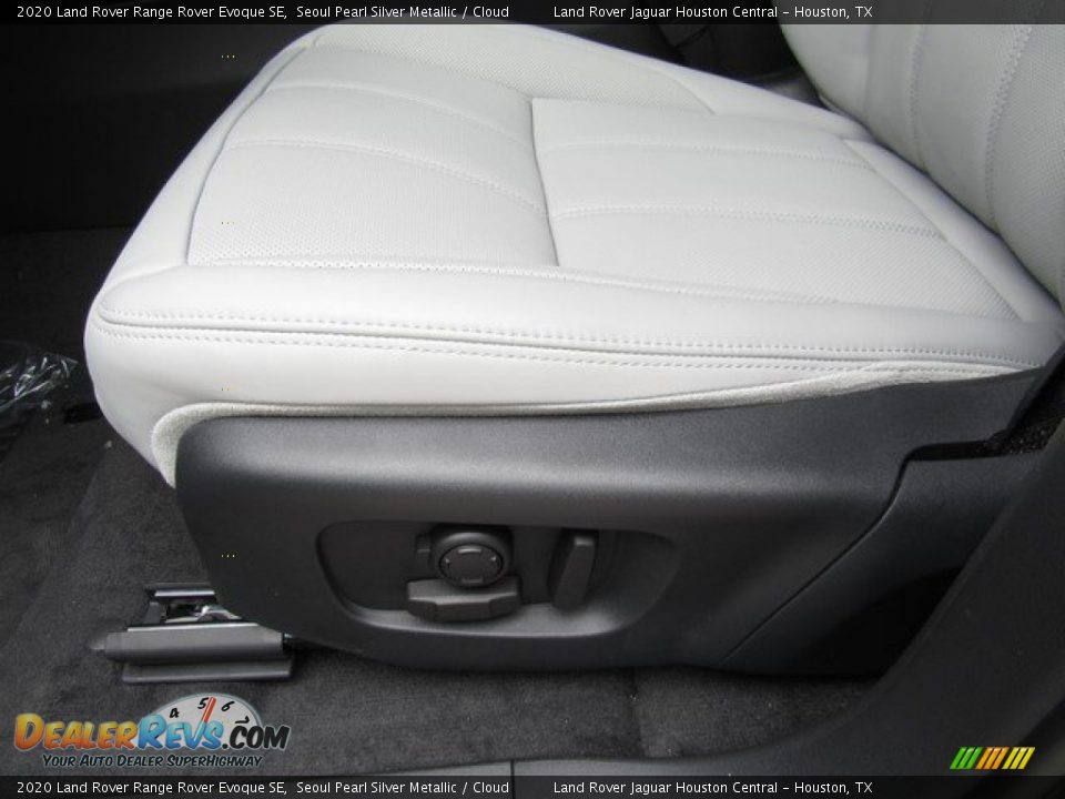 2020 Land Rover Range Rover Evoque SE Seoul Pearl Silver Metallic / Cloud Photo #25