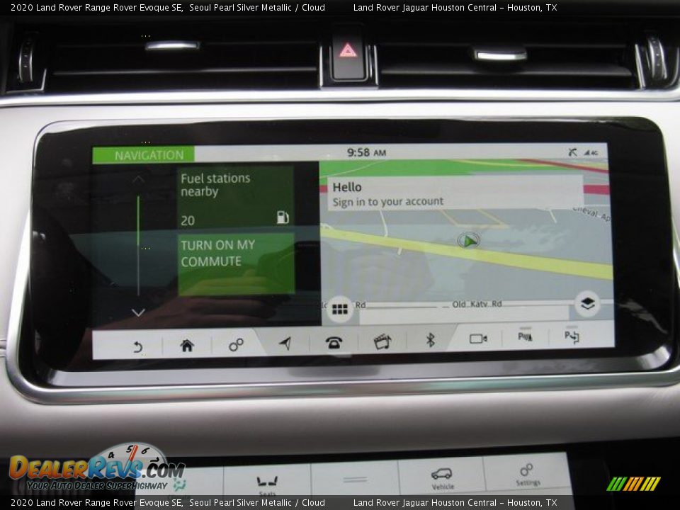 Navigation of 2020 Land Rover Range Rover Evoque SE Photo #33