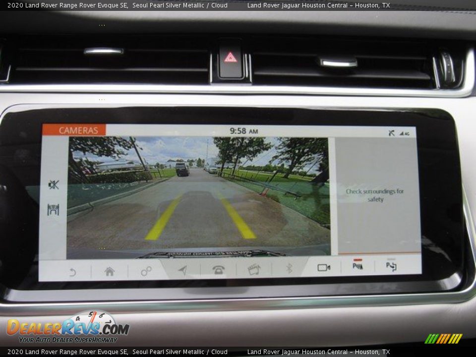 2020 Land Rover Range Rover Evoque SE Seoul Pearl Silver Metallic / Cloud Photo #34