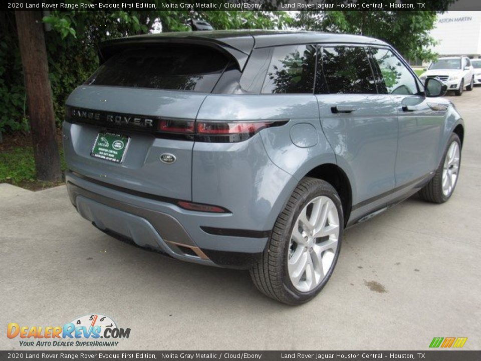 2020 Land Rover Range Rover Evoque First Edition Nolita Gray Metallic / Cloud/Ebony Photo #7