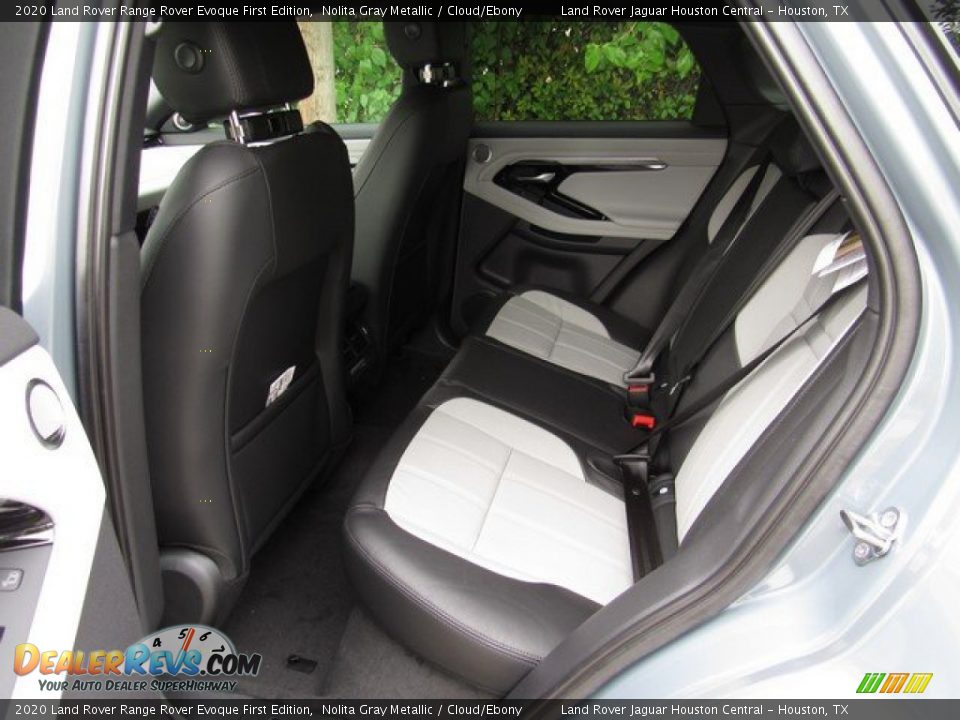 Rear Seat of 2020 Land Rover Range Rover Evoque First Edition Photo #13