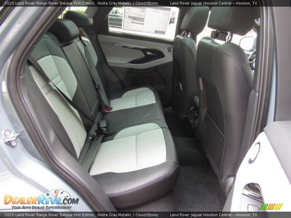 Rear Seat of 2020 Land Rover Range Rover Evoque First Edition Photo #19