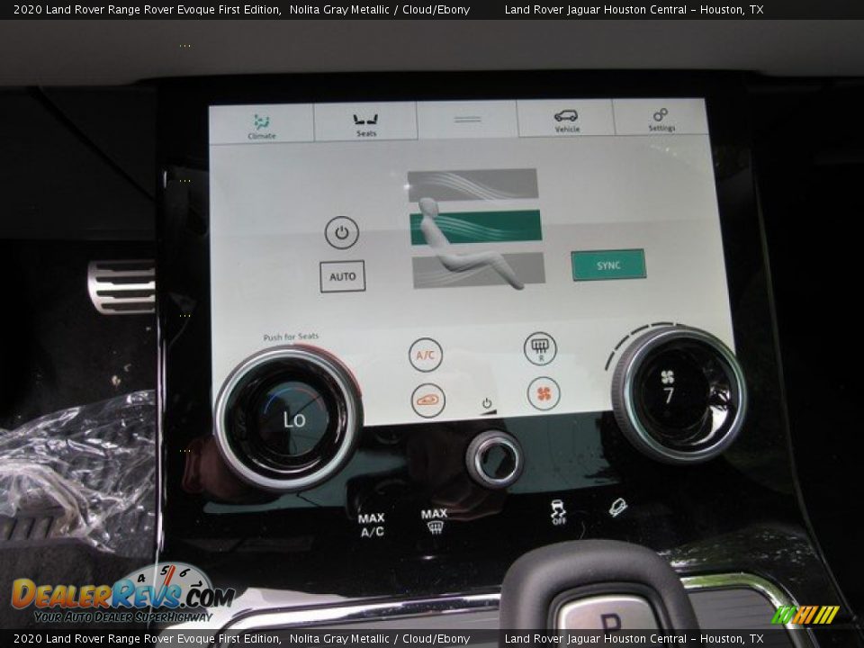 Controls of 2020 Land Rover Range Rover Evoque First Edition Photo #35