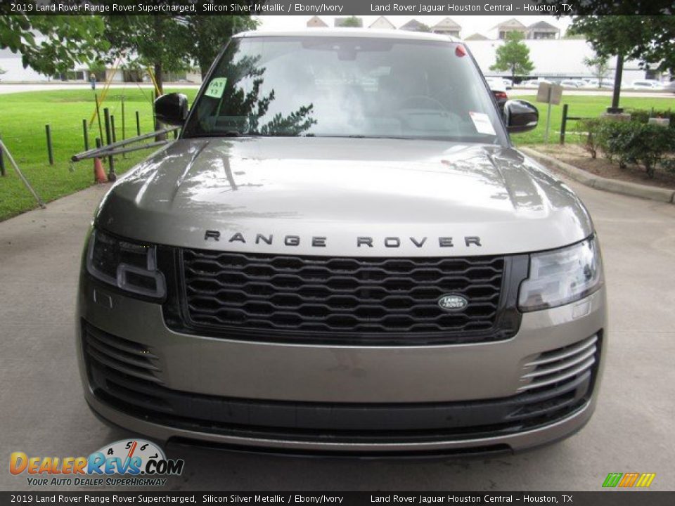 2019 Land Rover Range Rover Supercharged Silicon Silver Metallic / Ebony/Ivory Photo #6