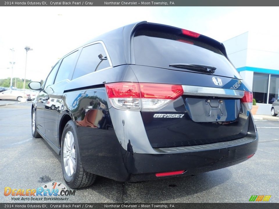 2014 Honda Odyssey EX Crystal Black Pearl / Gray Photo #5