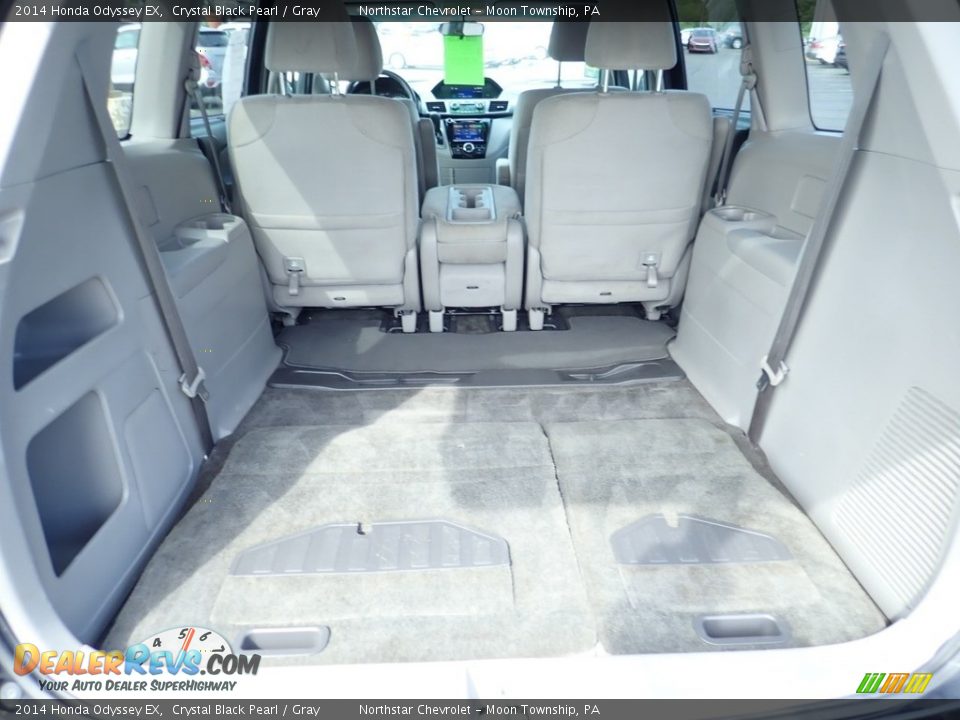 2014 Honda Odyssey EX Crystal Black Pearl / Gray Photo #7