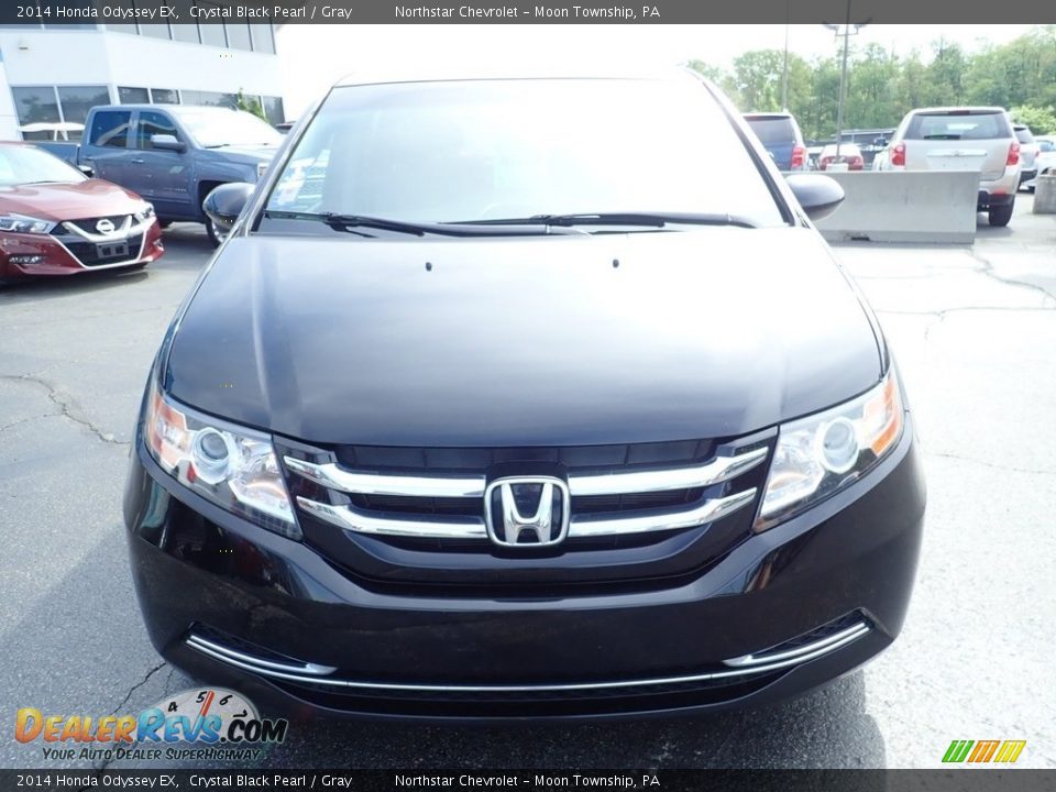 2014 Honda Odyssey EX Crystal Black Pearl / Gray Photo #13