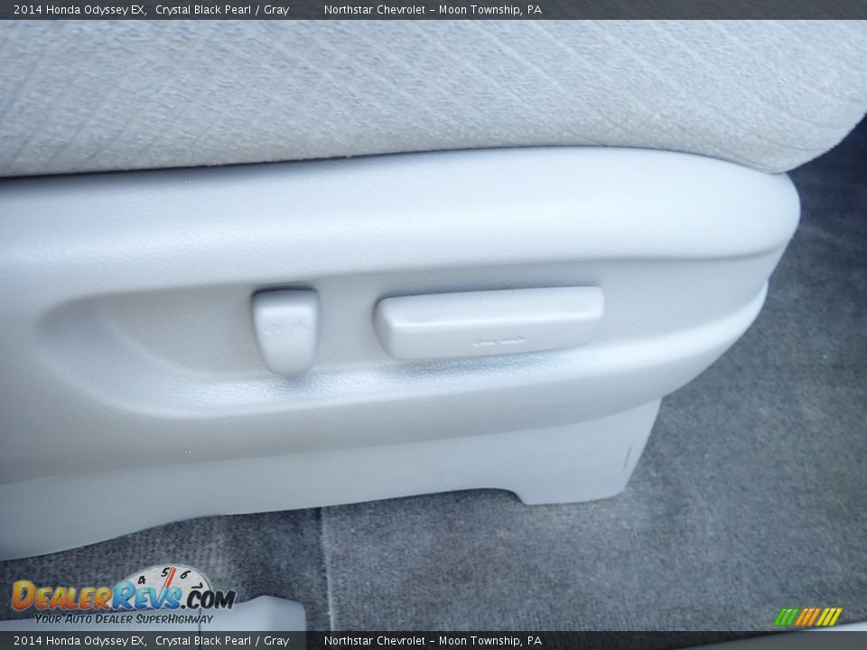 2014 Honda Odyssey EX Crystal Black Pearl / Gray Photo #17
