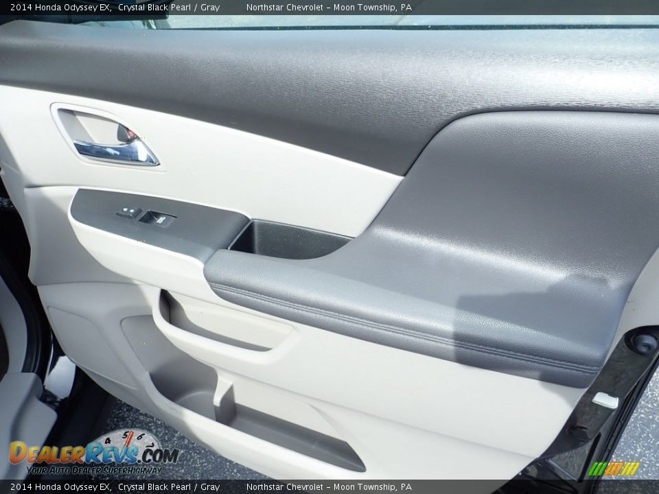 2014 Honda Odyssey EX Crystal Black Pearl / Gray Photo #18