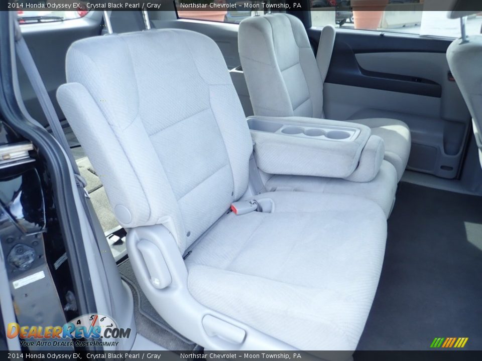 2014 Honda Odyssey EX Crystal Black Pearl / Gray Photo #19