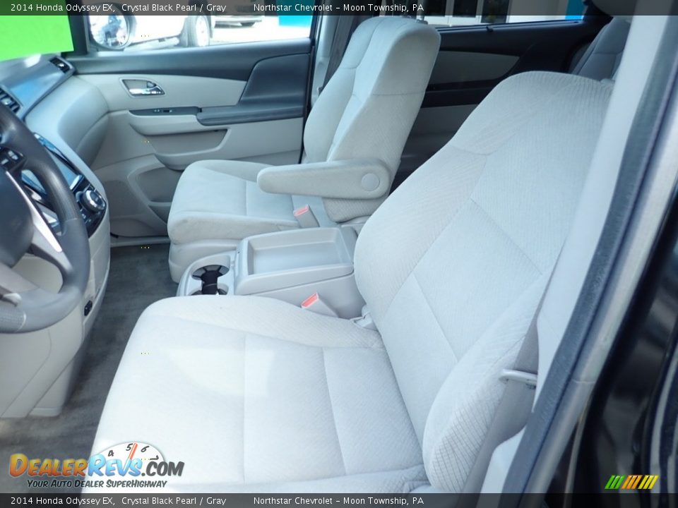 2014 Honda Odyssey EX Crystal Black Pearl / Gray Photo #20
