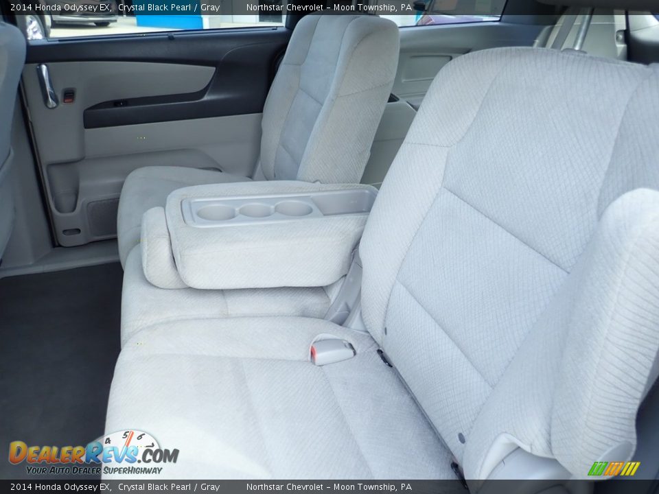 2014 Honda Odyssey EX Crystal Black Pearl / Gray Photo #21