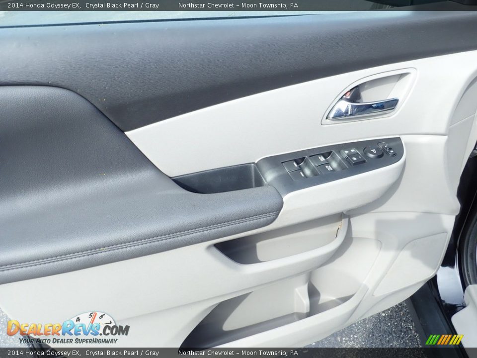 2014 Honda Odyssey EX Crystal Black Pearl / Gray Photo #23