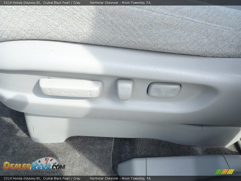2014 Honda Odyssey EX Crystal Black Pearl / Gray Photo #24