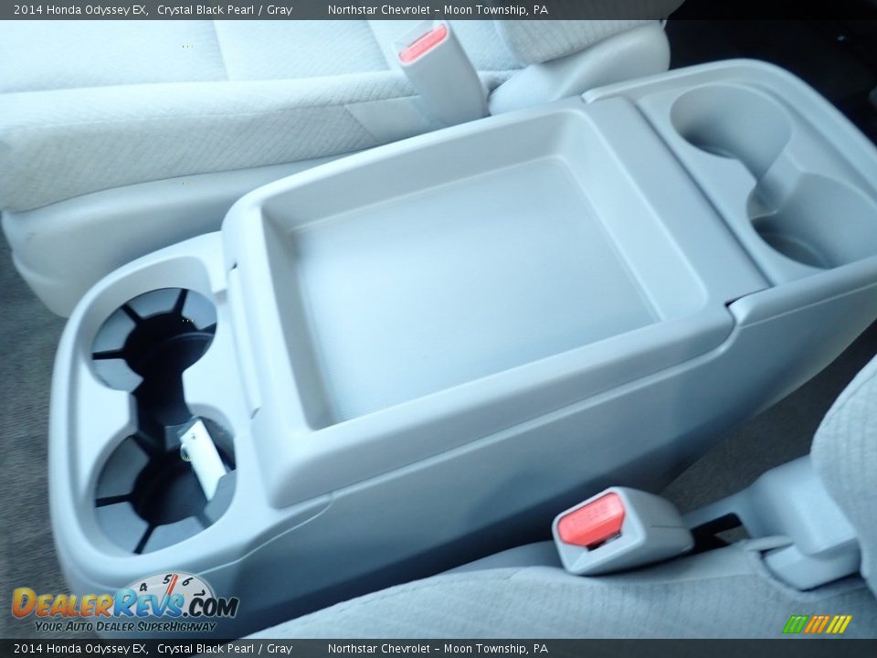 2014 Honda Odyssey EX Crystal Black Pearl / Gray Photo #25