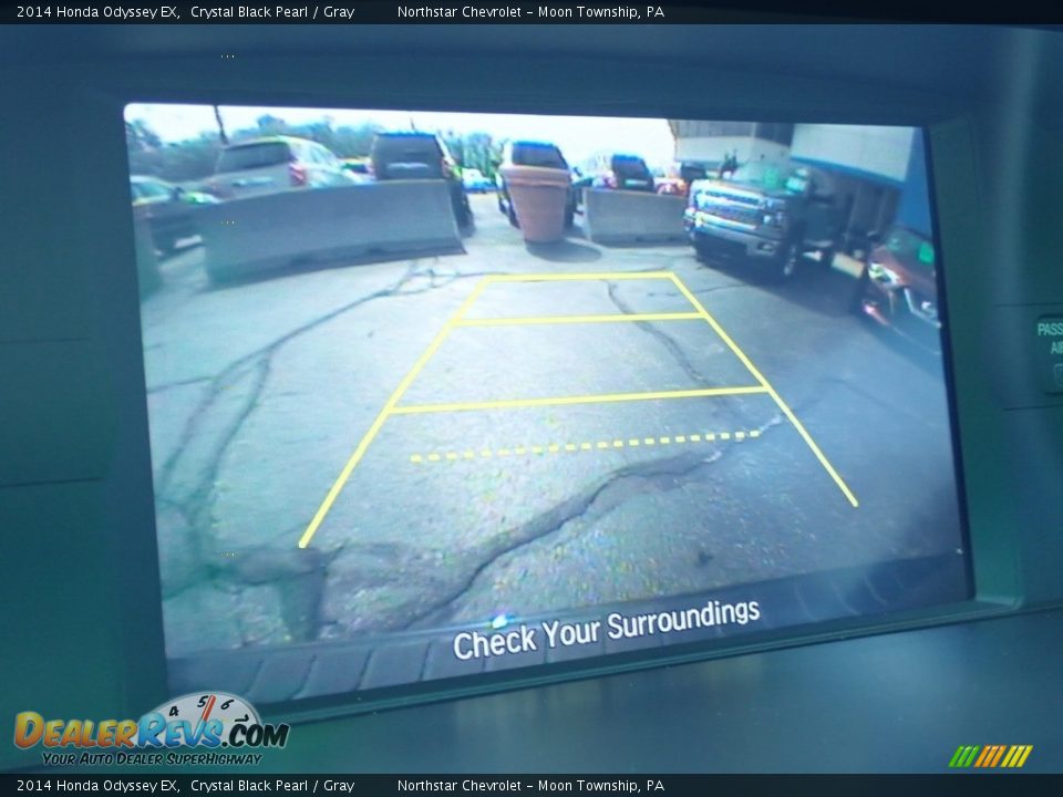 2014 Honda Odyssey EX Crystal Black Pearl / Gray Photo #30