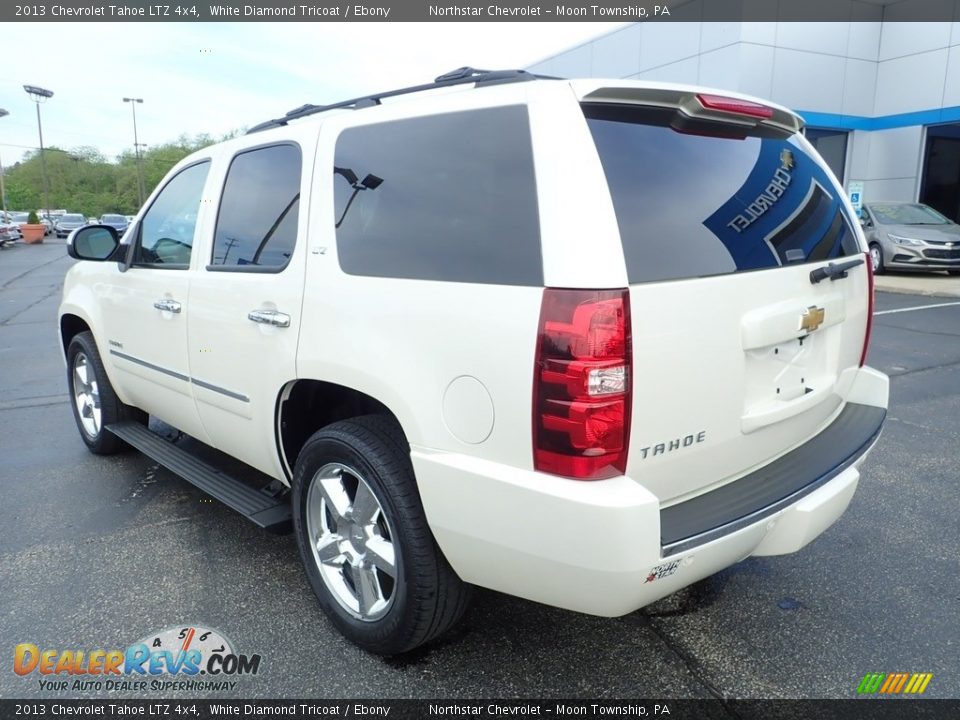 2013 Chevrolet Tahoe LTZ 4x4 White Diamond Tricoat / Ebony Photo #4