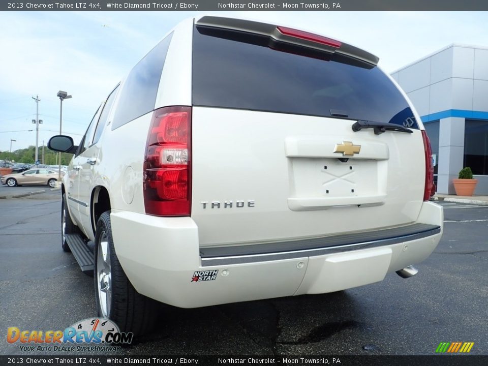 2013 Chevrolet Tahoe LTZ 4x4 White Diamond Tricoat / Ebony Photo #5