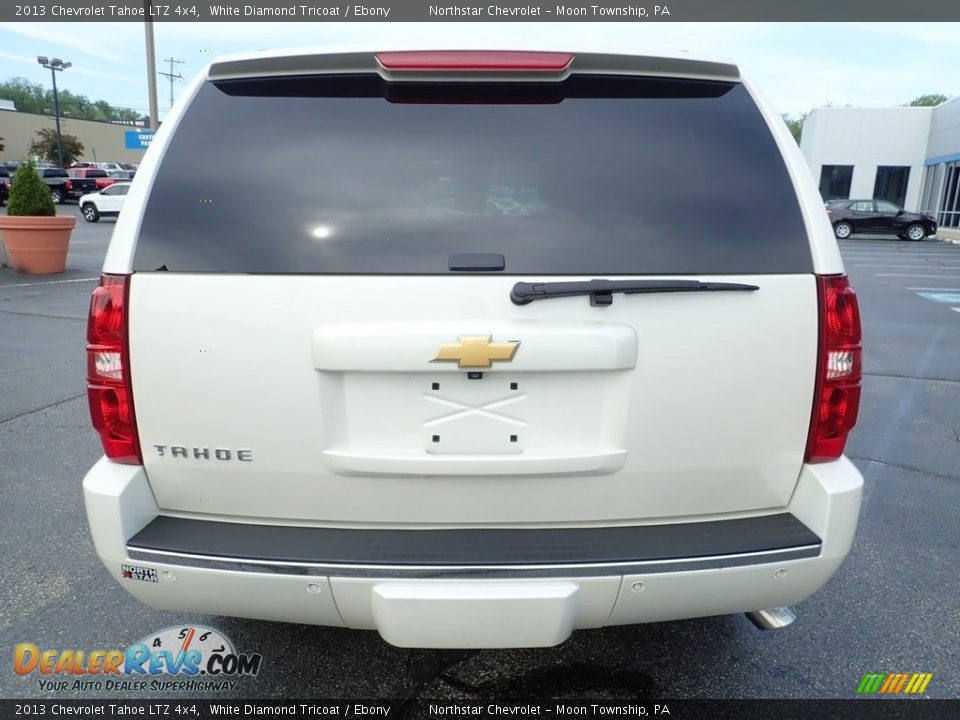 2013 Chevrolet Tahoe LTZ 4x4 White Diamond Tricoat / Ebony Photo #6