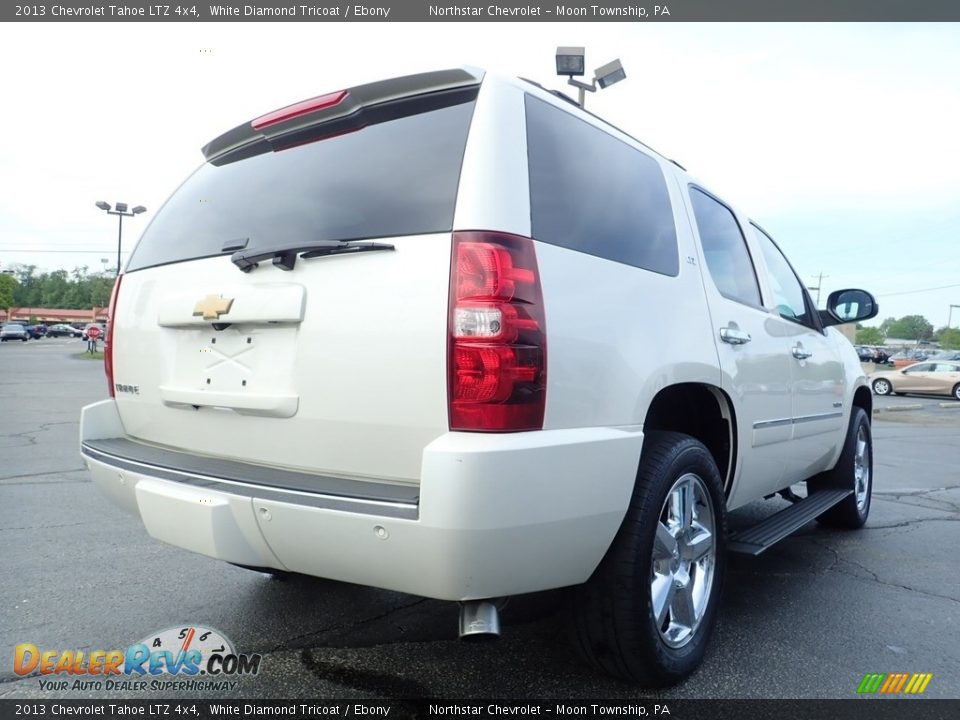 2013 Chevrolet Tahoe LTZ 4x4 White Diamond Tricoat / Ebony Photo #8