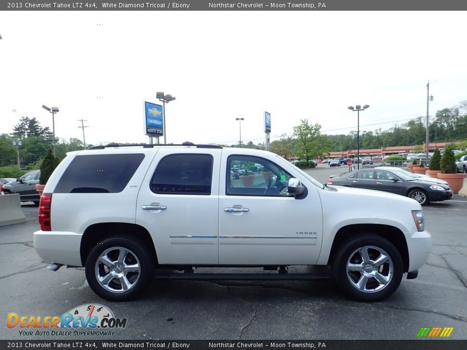 2013 Chevrolet Tahoe LTZ 4x4 White Diamond Tricoat / Ebony Photo #10