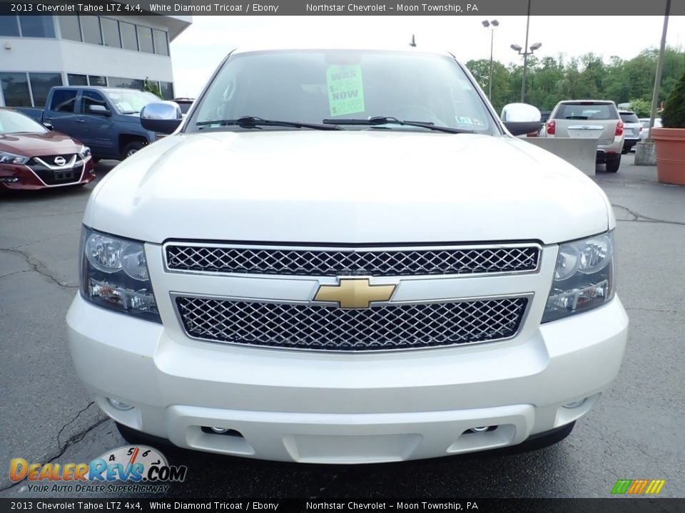 2013 Chevrolet Tahoe LTZ 4x4 White Diamond Tricoat / Ebony Photo #13