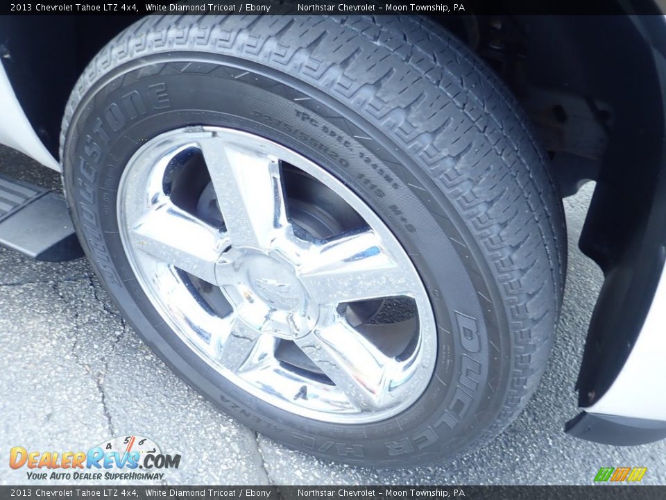 2013 Chevrolet Tahoe LTZ 4x4 White Diamond Tricoat / Ebony Photo #14