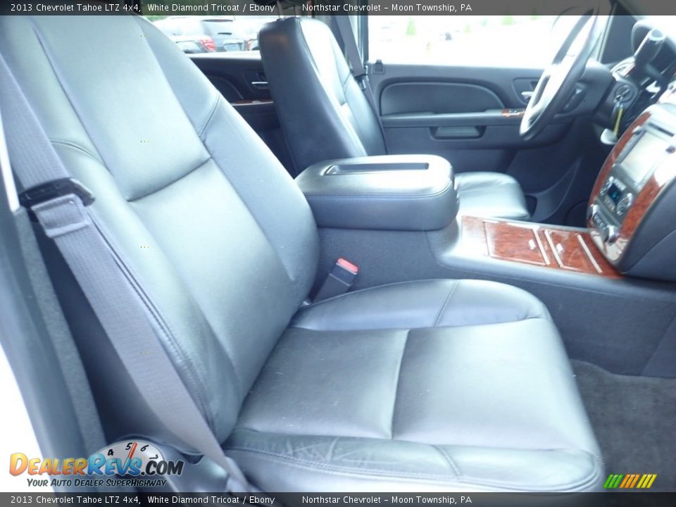 2013 Chevrolet Tahoe LTZ 4x4 White Diamond Tricoat / Ebony Photo #15