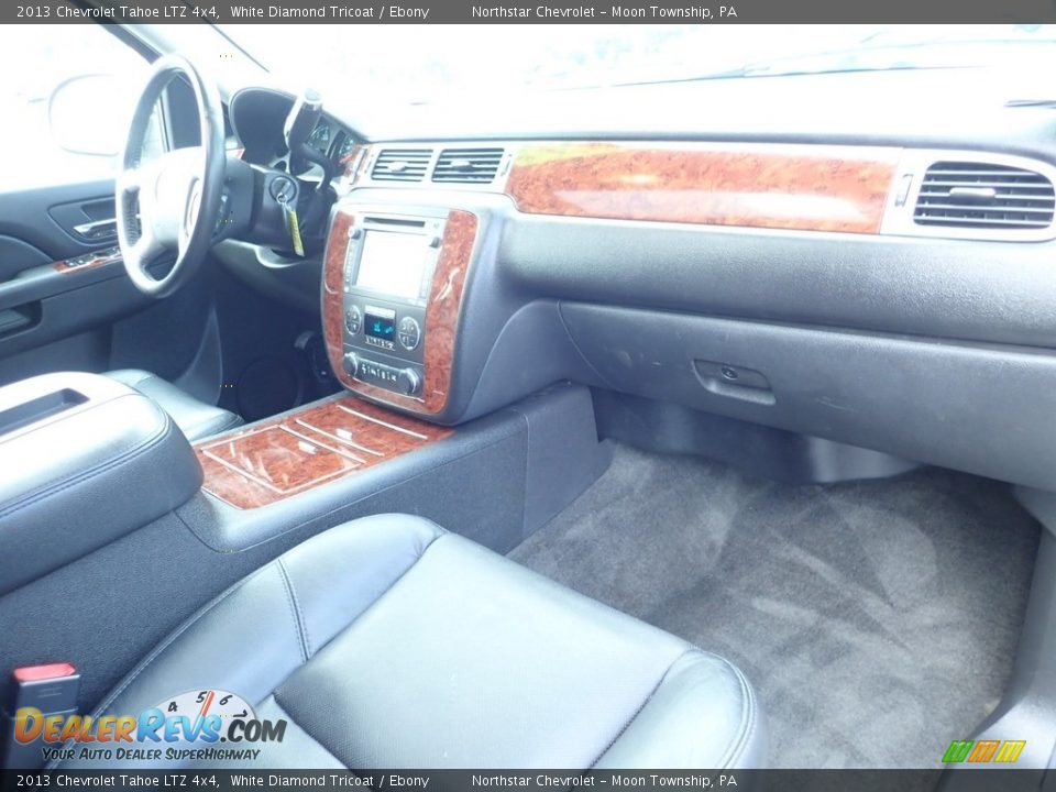 2013 Chevrolet Tahoe LTZ 4x4 White Diamond Tricoat / Ebony Photo #16
