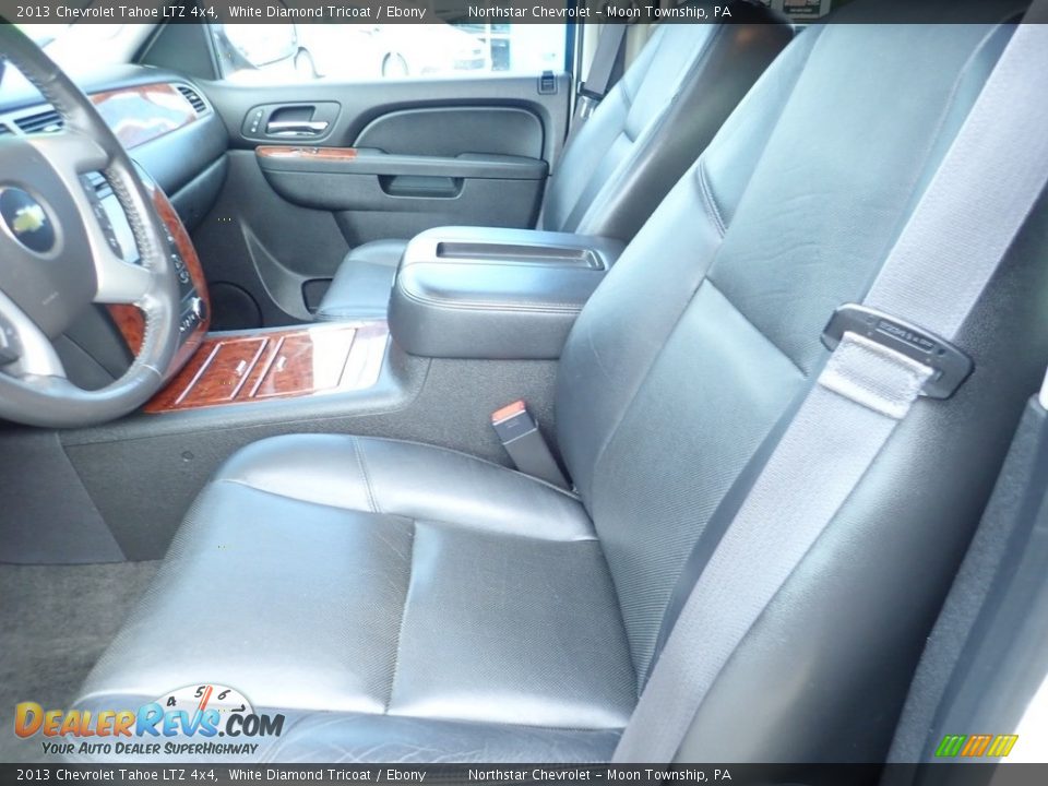 2013 Chevrolet Tahoe LTZ 4x4 White Diamond Tricoat / Ebony Photo #20