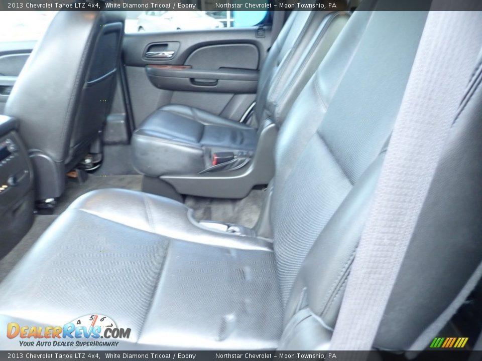 2013 Chevrolet Tahoe LTZ 4x4 White Diamond Tricoat / Ebony Photo #21