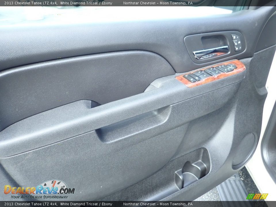 2013 Chevrolet Tahoe LTZ 4x4 White Diamond Tricoat / Ebony Photo #24