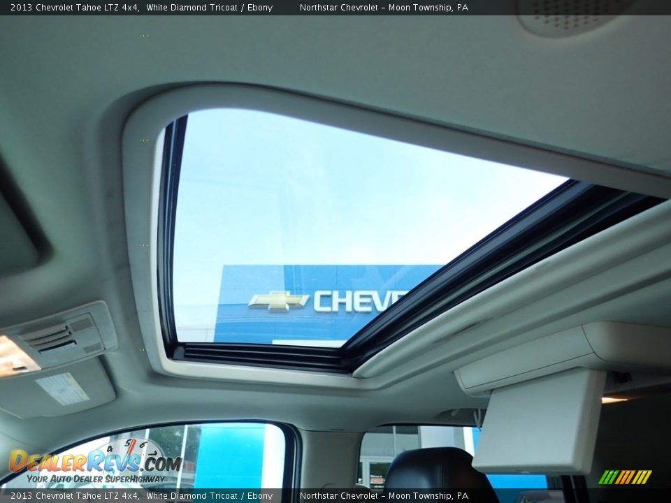 2013 Chevrolet Tahoe LTZ 4x4 White Diamond Tricoat / Ebony Photo #25