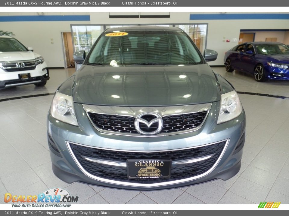 2011 Mazda CX-9 Touring AWD Dolphin Gray Mica / Black Photo #2