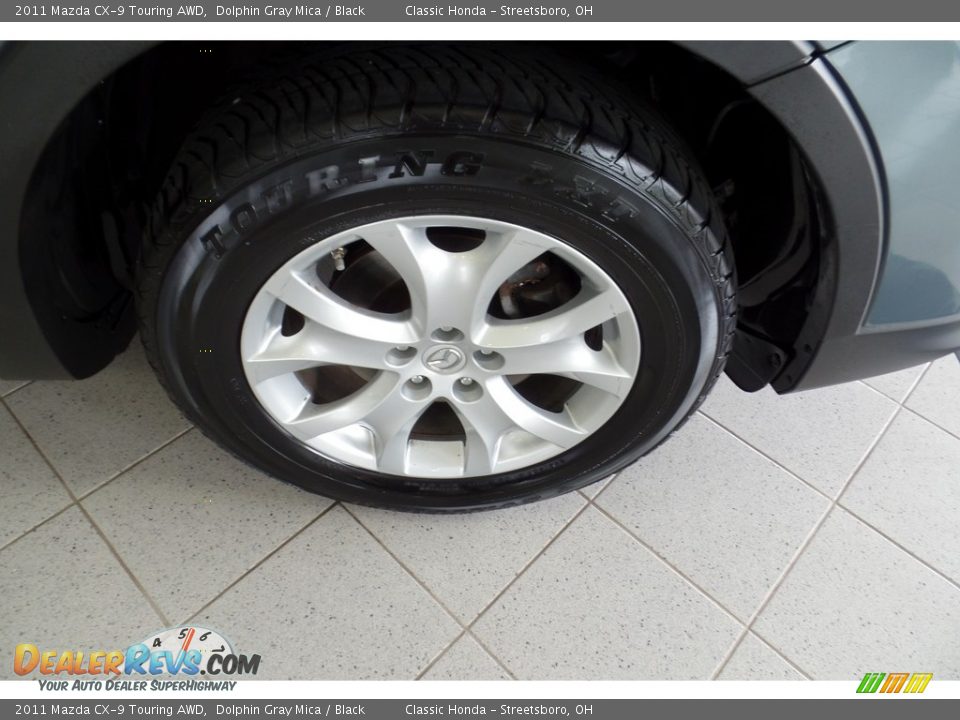 2011 Mazda CX-9 Touring AWD Dolphin Gray Mica / Black Photo #5