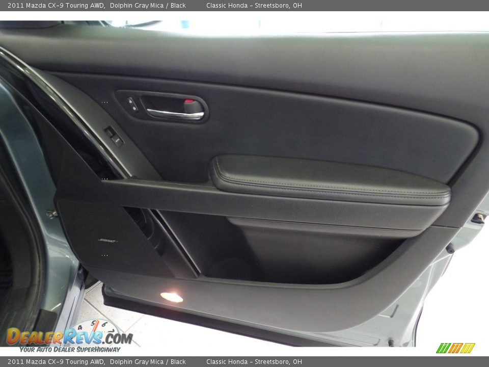 2011 Mazda CX-9 Touring AWD Dolphin Gray Mica / Black Photo #15