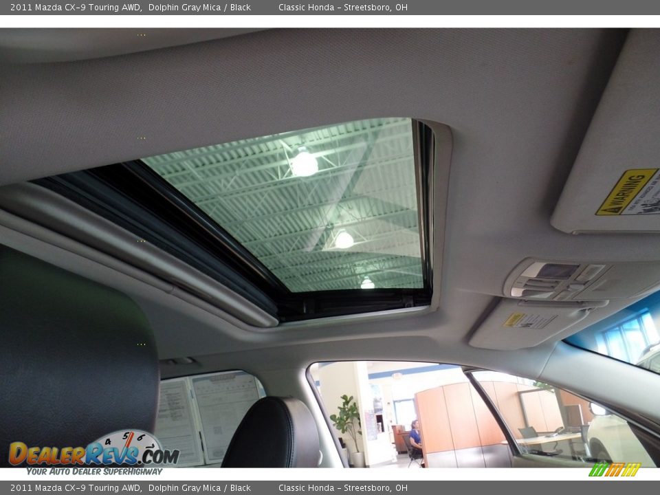 2011 Mazda CX-9 Touring AWD Dolphin Gray Mica / Black Photo #18