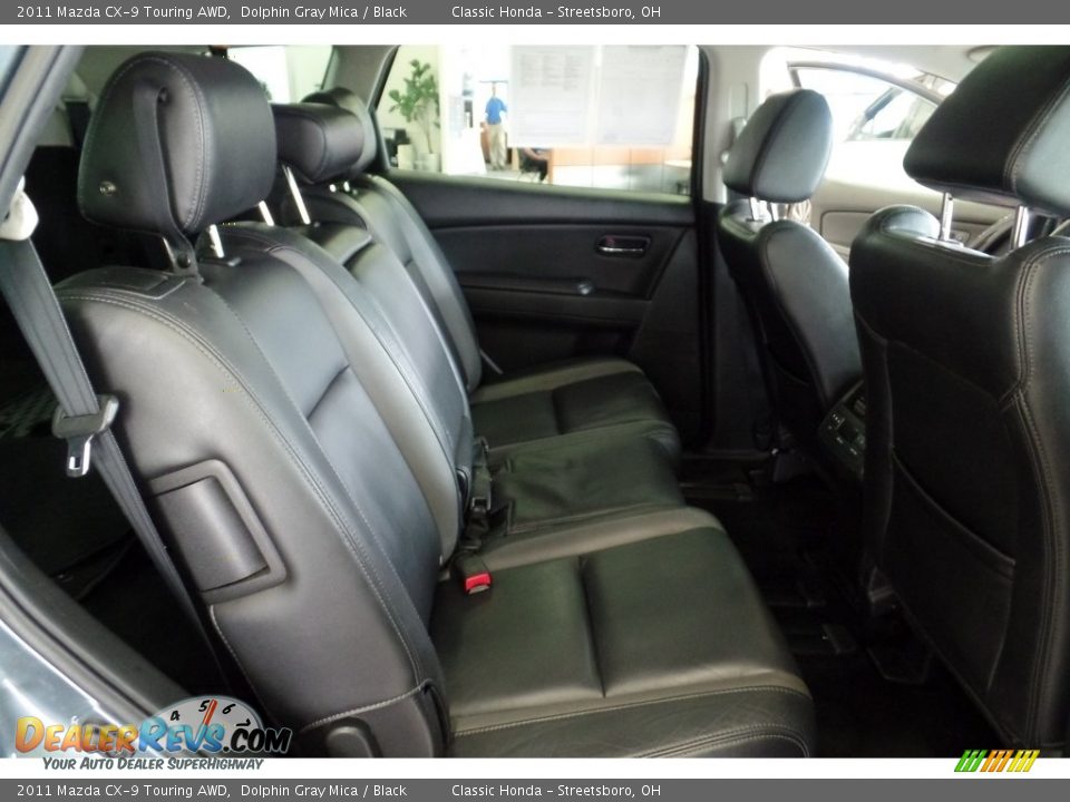 2011 Mazda CX-9 Touring AWD Dolphin Gray Mica / Black Photo #21