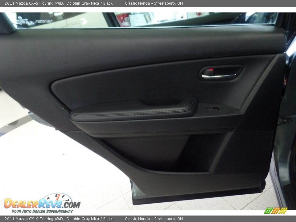 2011 Mazda CX-9 Touring AWD Dolphin Gray Mica / Black Photo #26