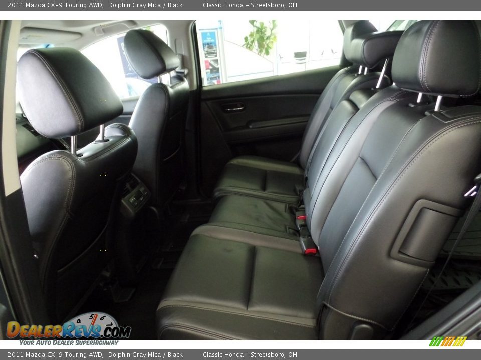 2011 Mazda CX-9 Touring AWD Dolphin Gray Mica / Black Photo #28