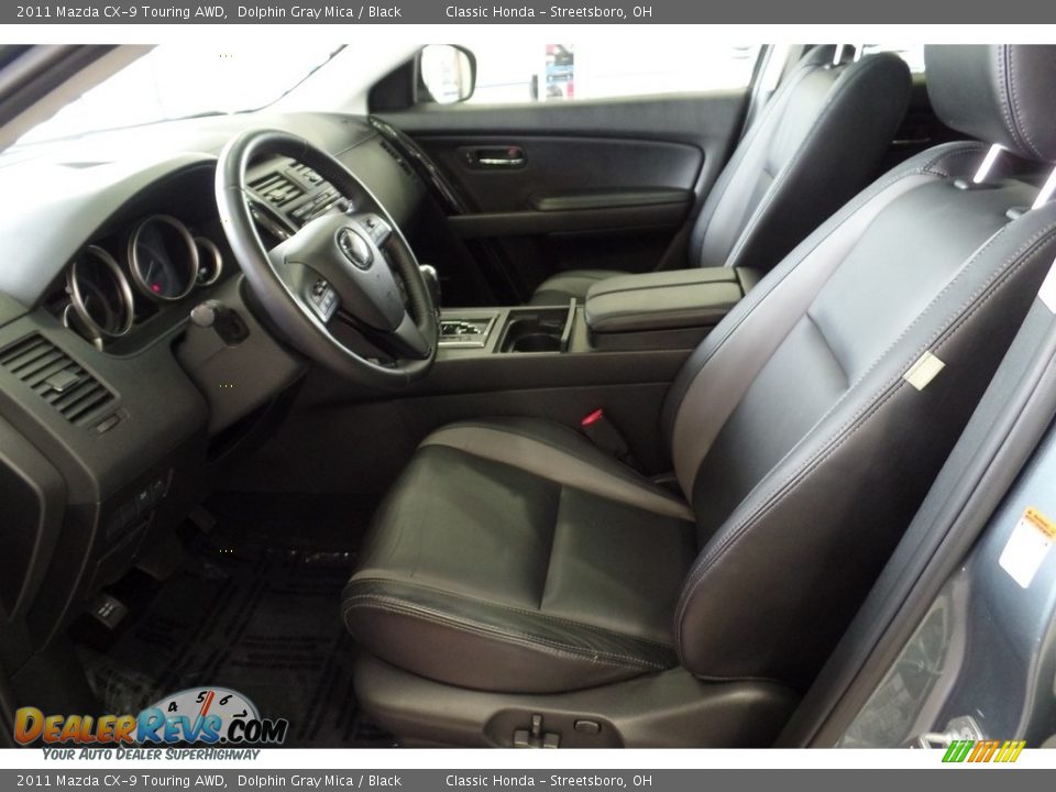 2011 Mazda CX-9 Touring AWD Dolphin Gray Mica / Black Photo #32