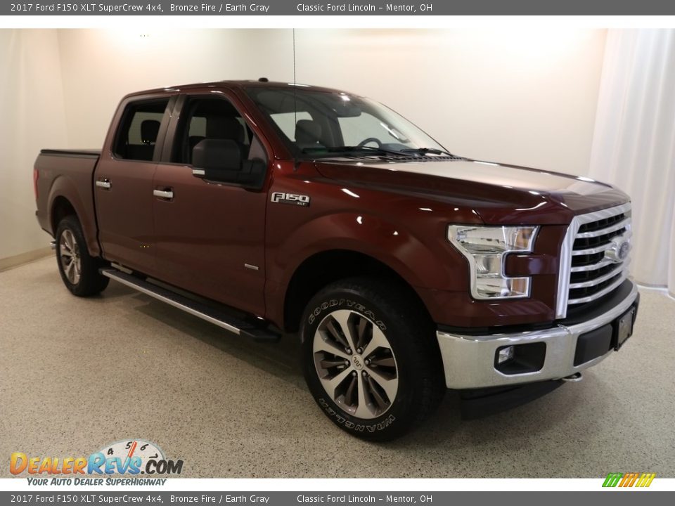 2017 Ford F150 XLT SuperCrew 4x4 Bronze Fire / Earth Gray Photo #1