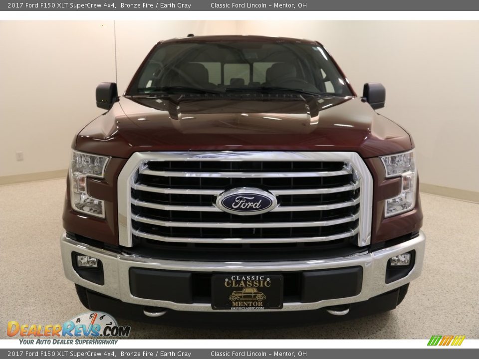 2017 Ford F150 XLT SuperCrew 4x4 Bronze Fire / Earth Gray Photo #2
