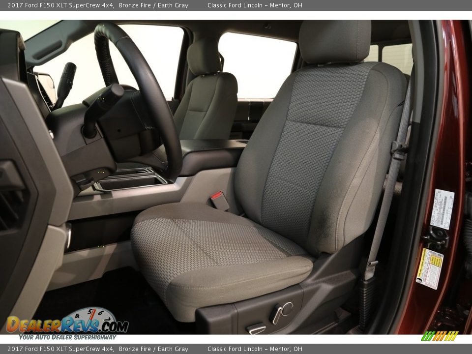 2017 Ford F150 XLT SuperCrew 4x4 Bronze Fire / Earth Gray Photo #6