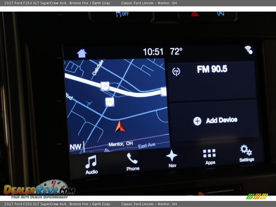 2017 Ford F150 XLT SuperCrew 4x4 Bronze Fire / Earth Gray Photo #10