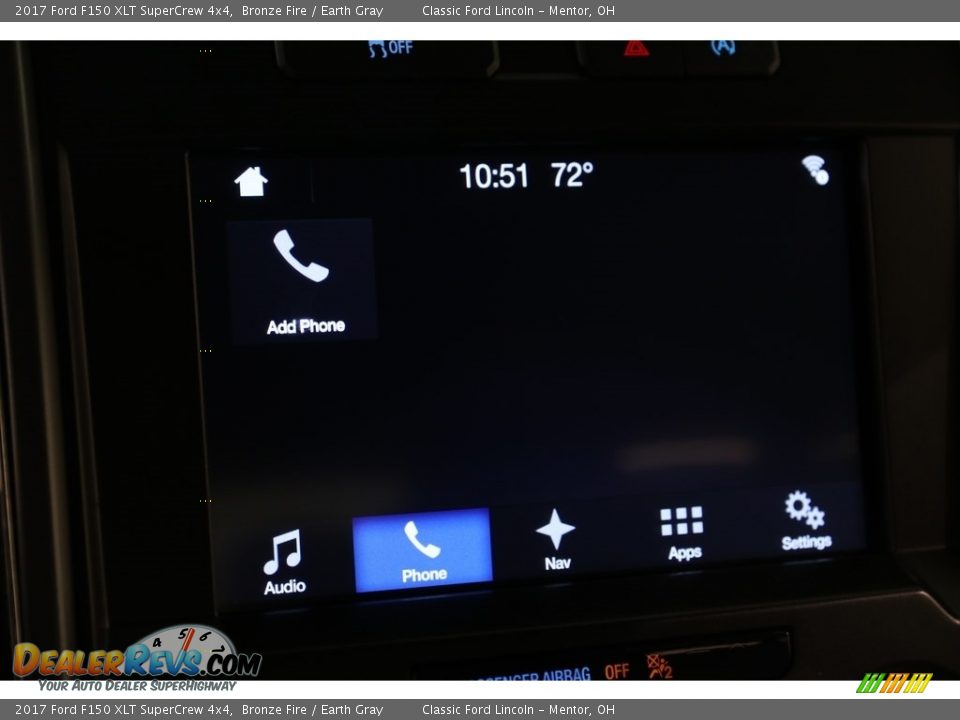 2017 Ford F150 XLT SuperCrew 4x4 Bronze Fire / Earth Gray Photo #12