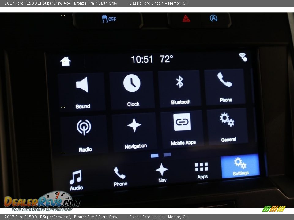 2017 Ford F150 XLT SuperCrew 4x4 Bronze Fire / Earth Gray Photo #14