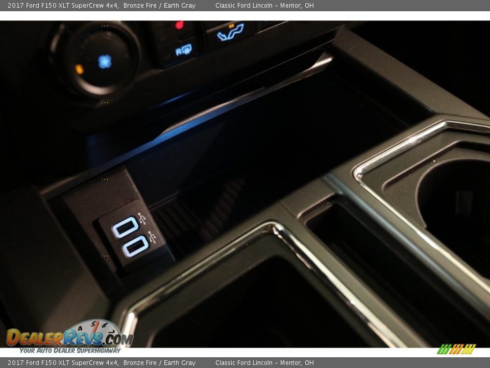 2017 Ford F150 XLT SuperCrew 4x4 Bronze Fire / Earth Gray Photo #17